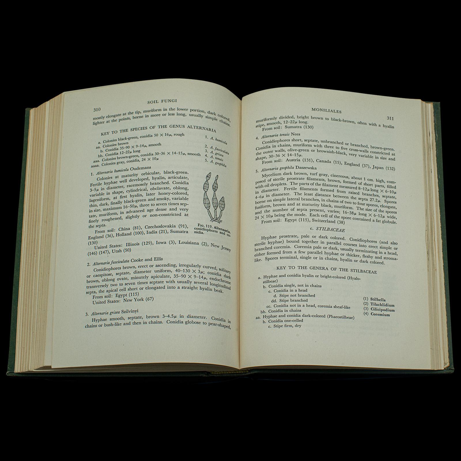 20ième siècle Livres d'intérêt Fungi, langue anglaise, biologie, référence, scientifique en vente