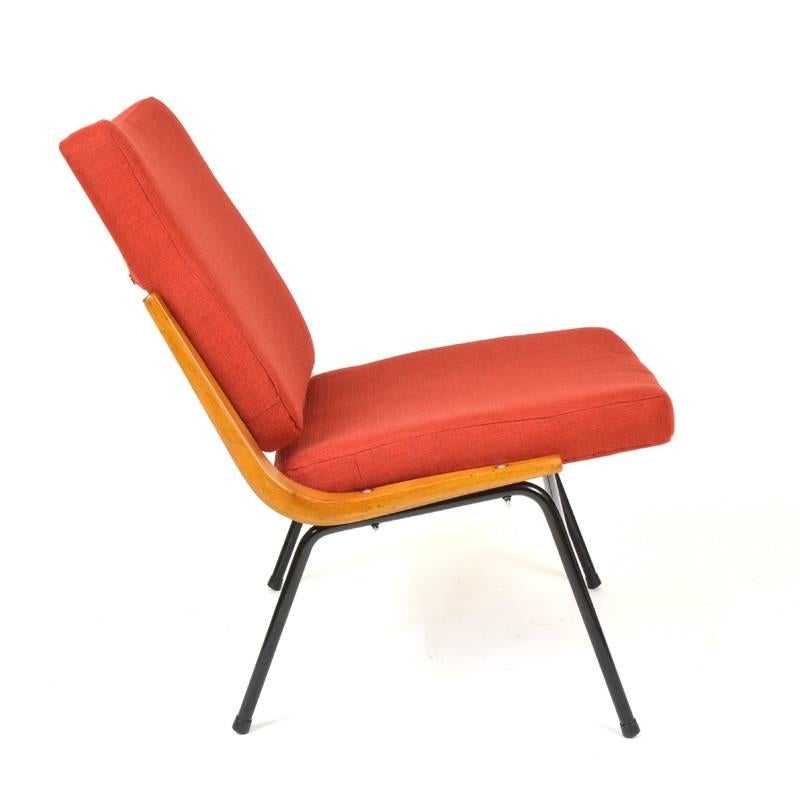 Mid-Century Modern Vintage Boomerang Chair from TON, Czechoslovakia, 1960s
