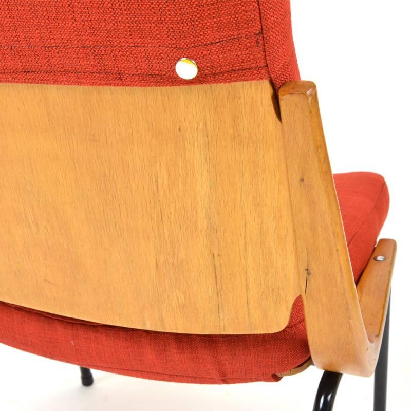 Mid-20th Century Vintage Boomerang Chair from TON, Czechoslovakia, 1960s