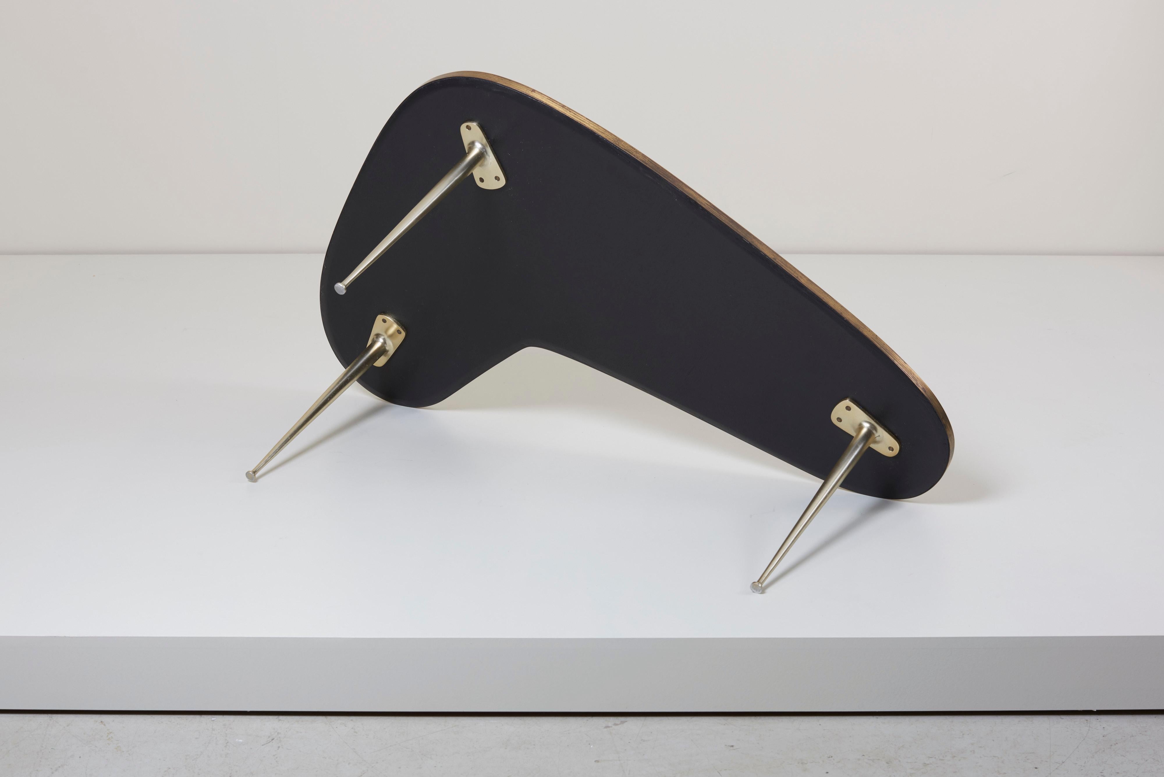 Brass Vintage Boomerang Coffee Table by Berthold Müller