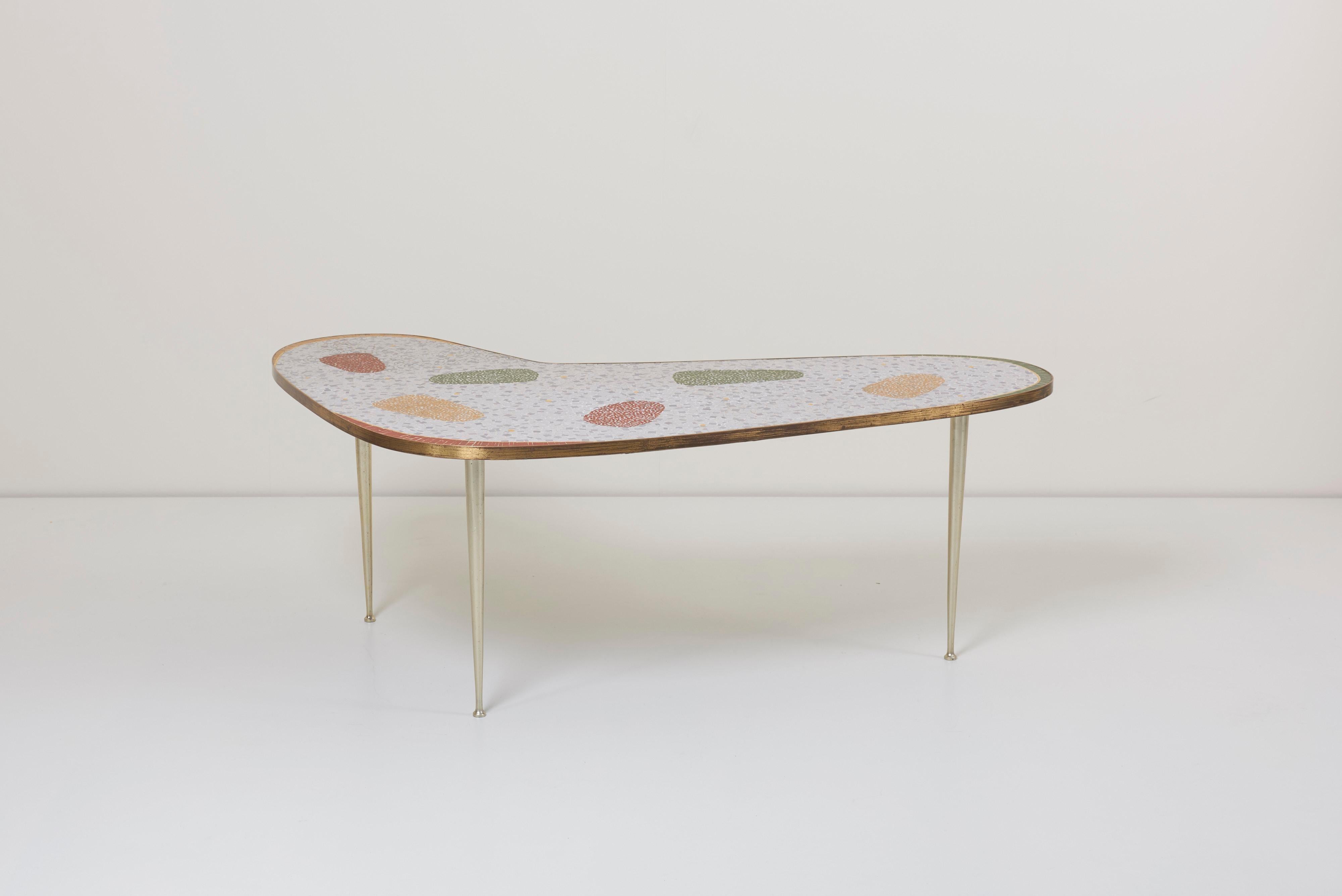 Vintage Boomerang Coffee Table by Berthold Müller In Good Condition In Berlin, DE
