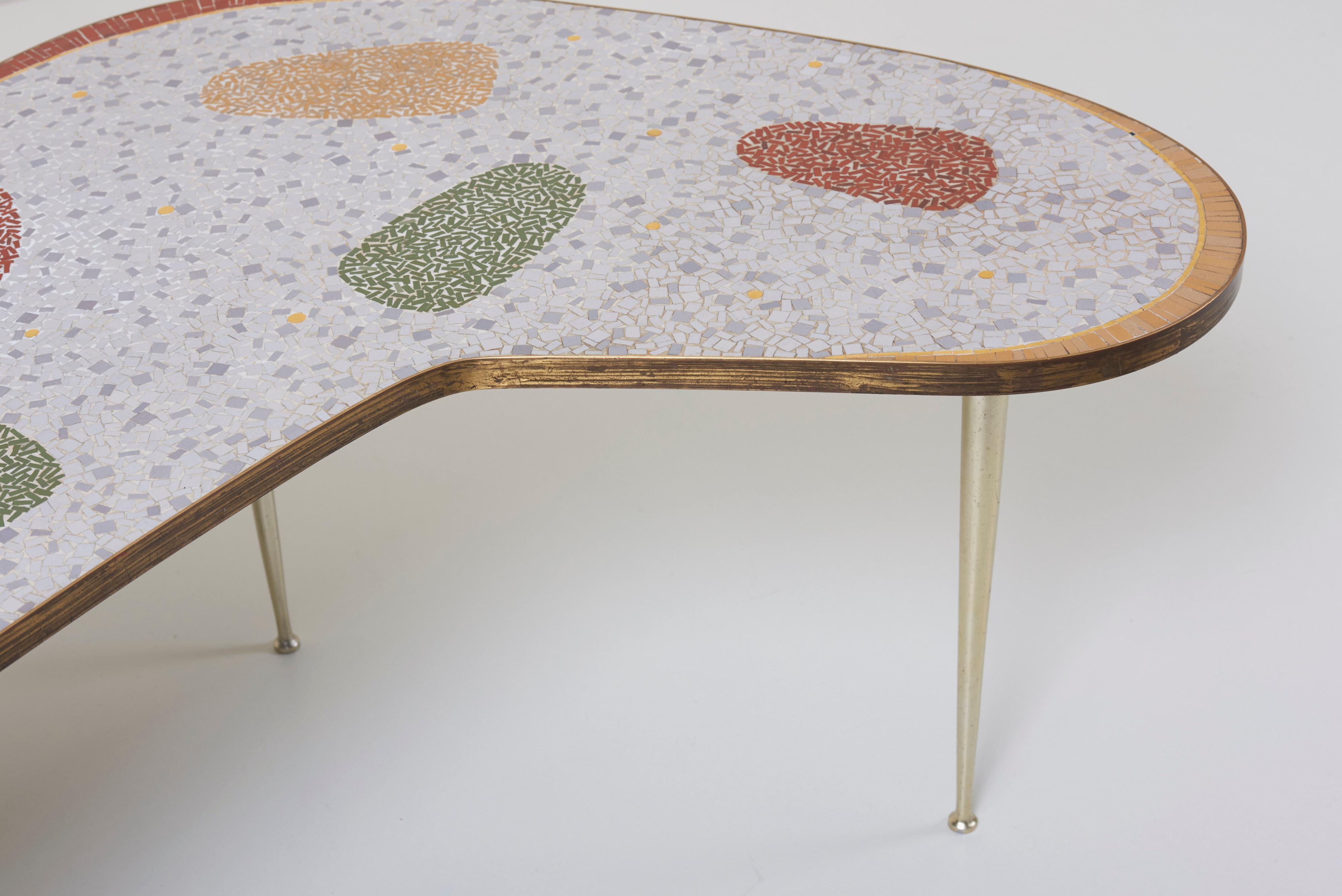 Vintage Boomerang Coffee Table by Berthold Müller 1