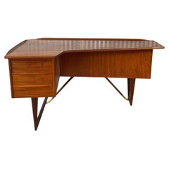 Bureau Boomerang vintage de Peter Lovig Nielsen pour Dansk