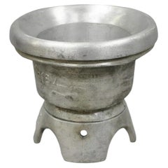 Vintage A. Boone e Lane, stampo per cappello in alluminio, modisteria Luton Beds Inghilterra A