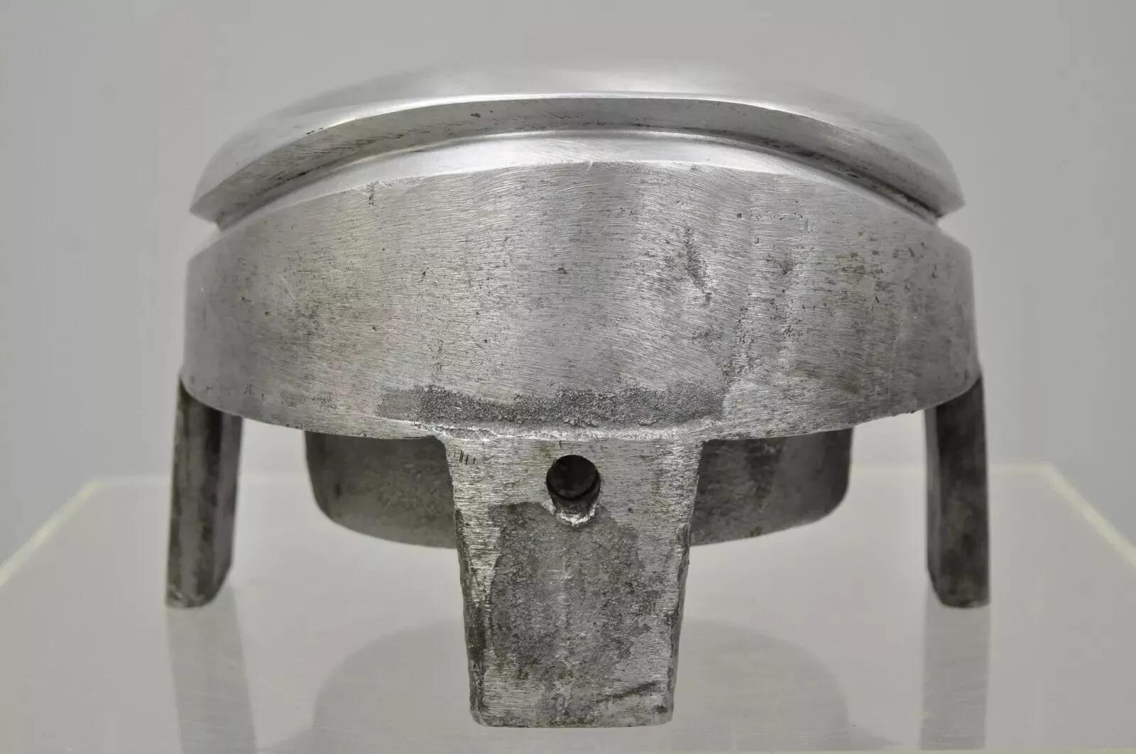 Vintage Boon & Lane Molde de aluminio para sombreros Millinery Luton Beds Inglaterra B en venta 4