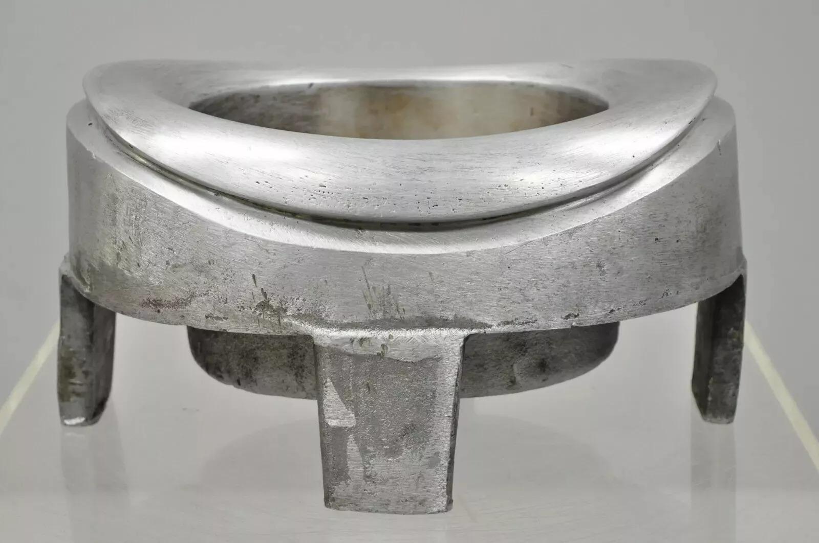 Vintage Boon & Lane Molde de aluminio para sombreros Millinery Luton Beds Inglaterra B en venta 5