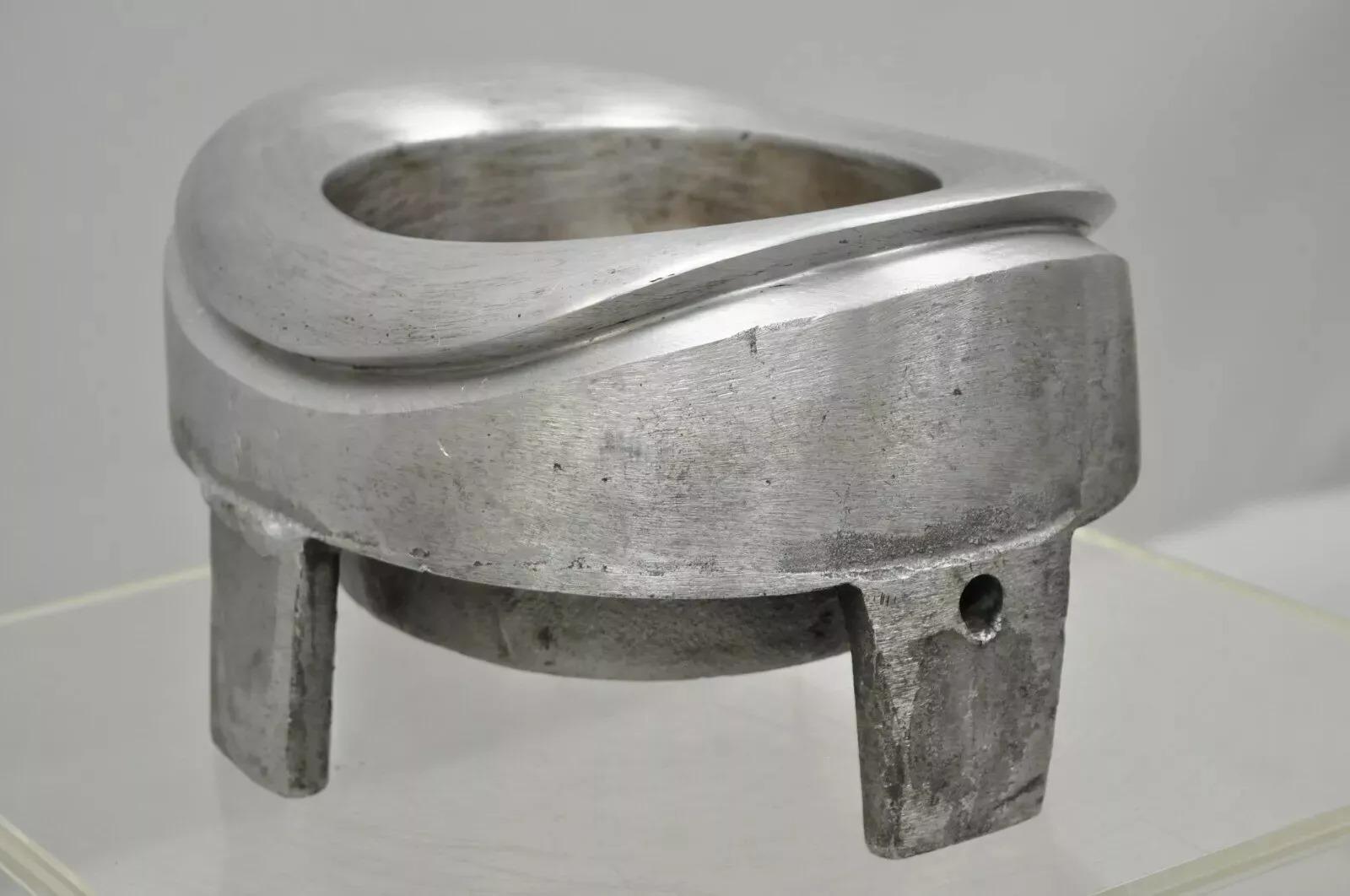 Vintage Boon & Lane Molde de aluminio para sombreros Millinery Luton Beds Inglaterra B Desconocido en venta