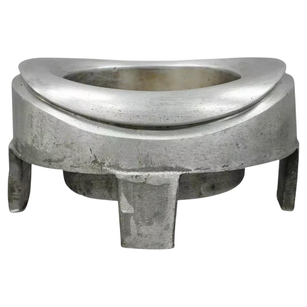 Vintage Boon & Lane Aluminum Hat Block Mold Form Millinery Luton Beds England B