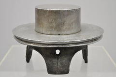 Vintage Boon & Lane Aluminum Hat Block Mold Form Millinery Luton Beds England F