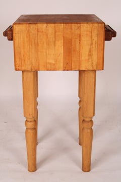 Vintage Boos Block Butcher Block Table