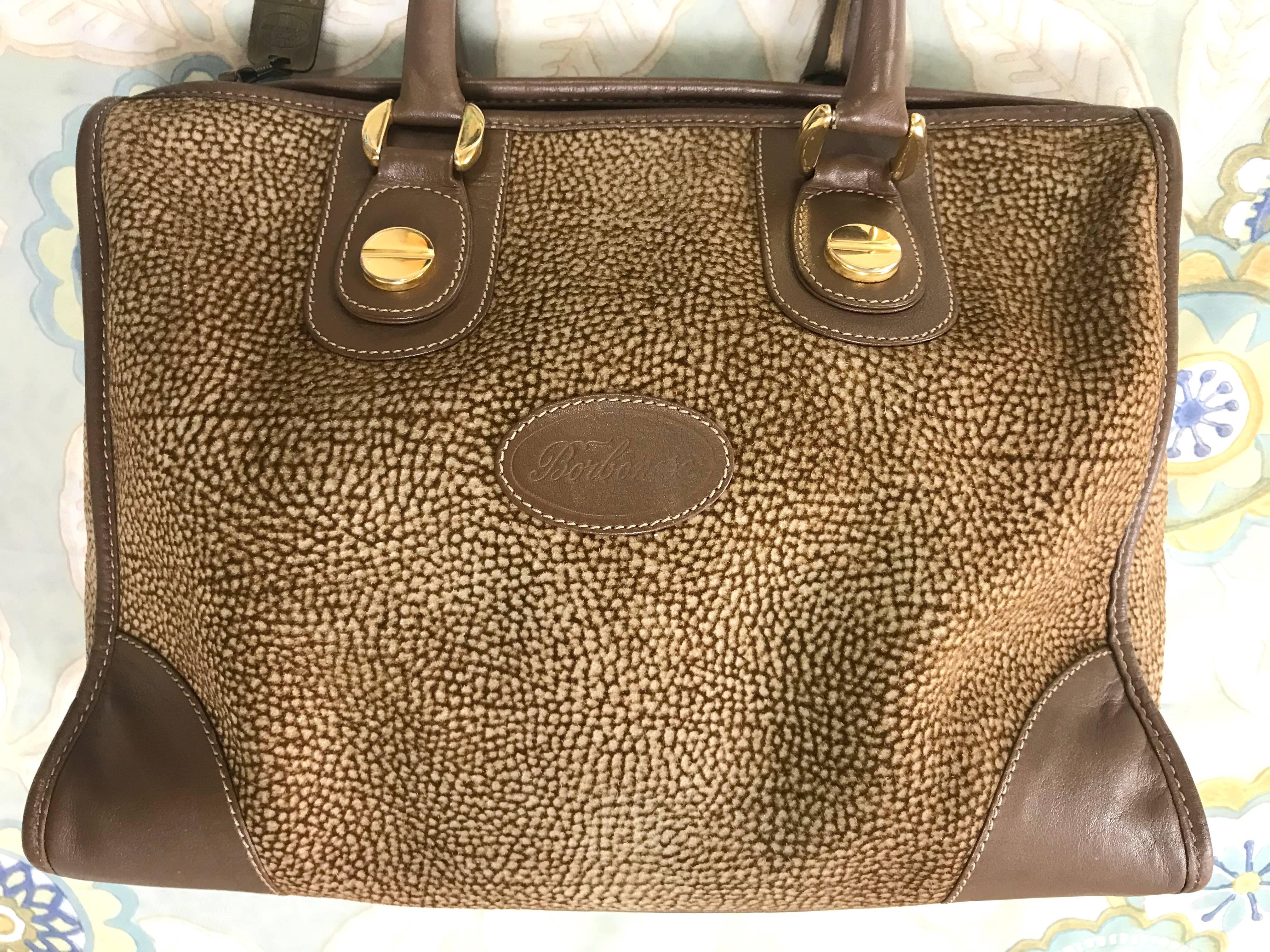 Borbonese Leather - 3 For Sale on 1stDibs | pierre cardin borsa carrie  bradshaw, borbonese bags italy