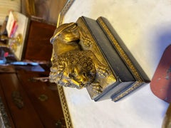 Vintage Borghese Bookends Reclining Lions