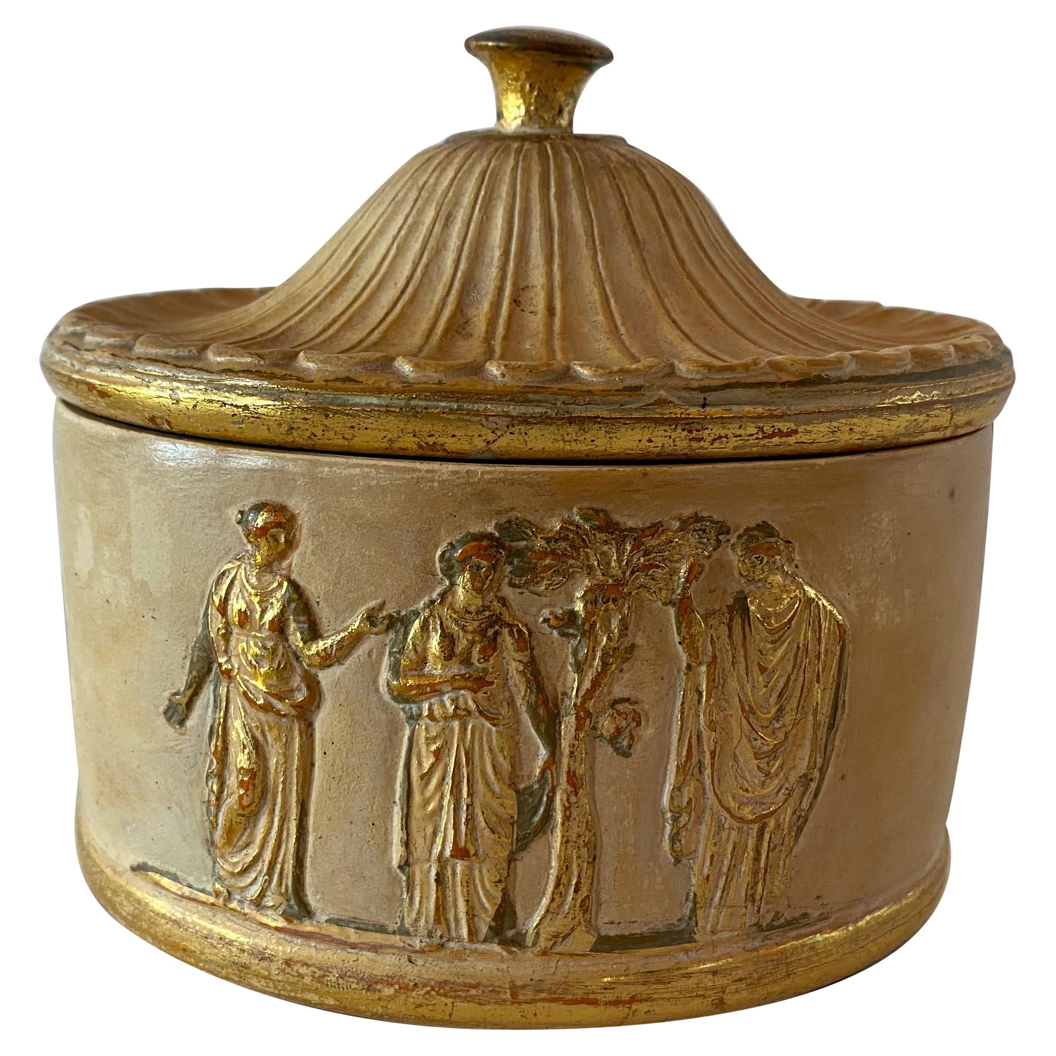 Borghese d
epoca con motivo ellenico in ceramica in vendita