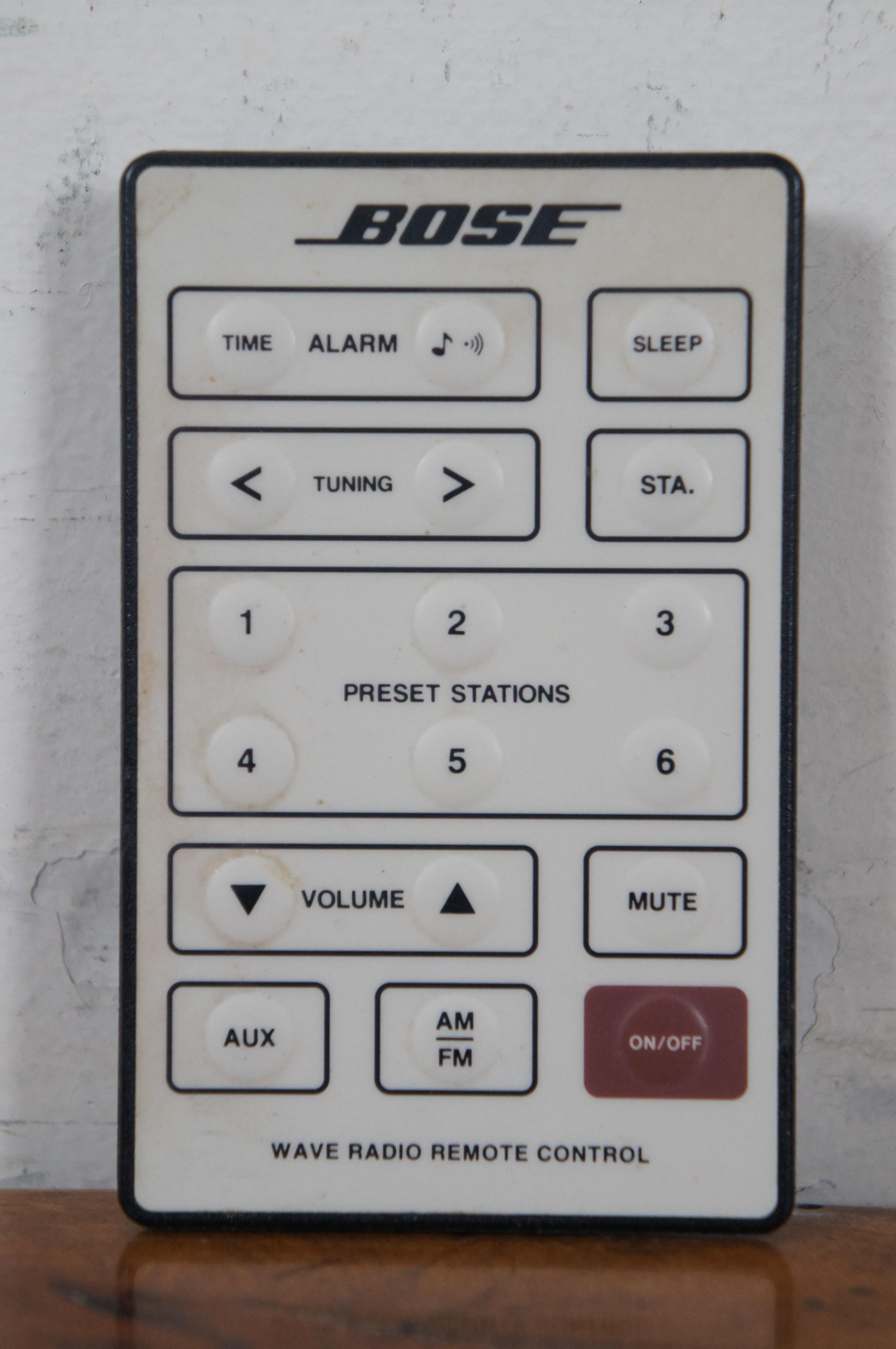 Vintage Bose Wave Radio Alarm Clock Stereo Model AWR1-1W 14