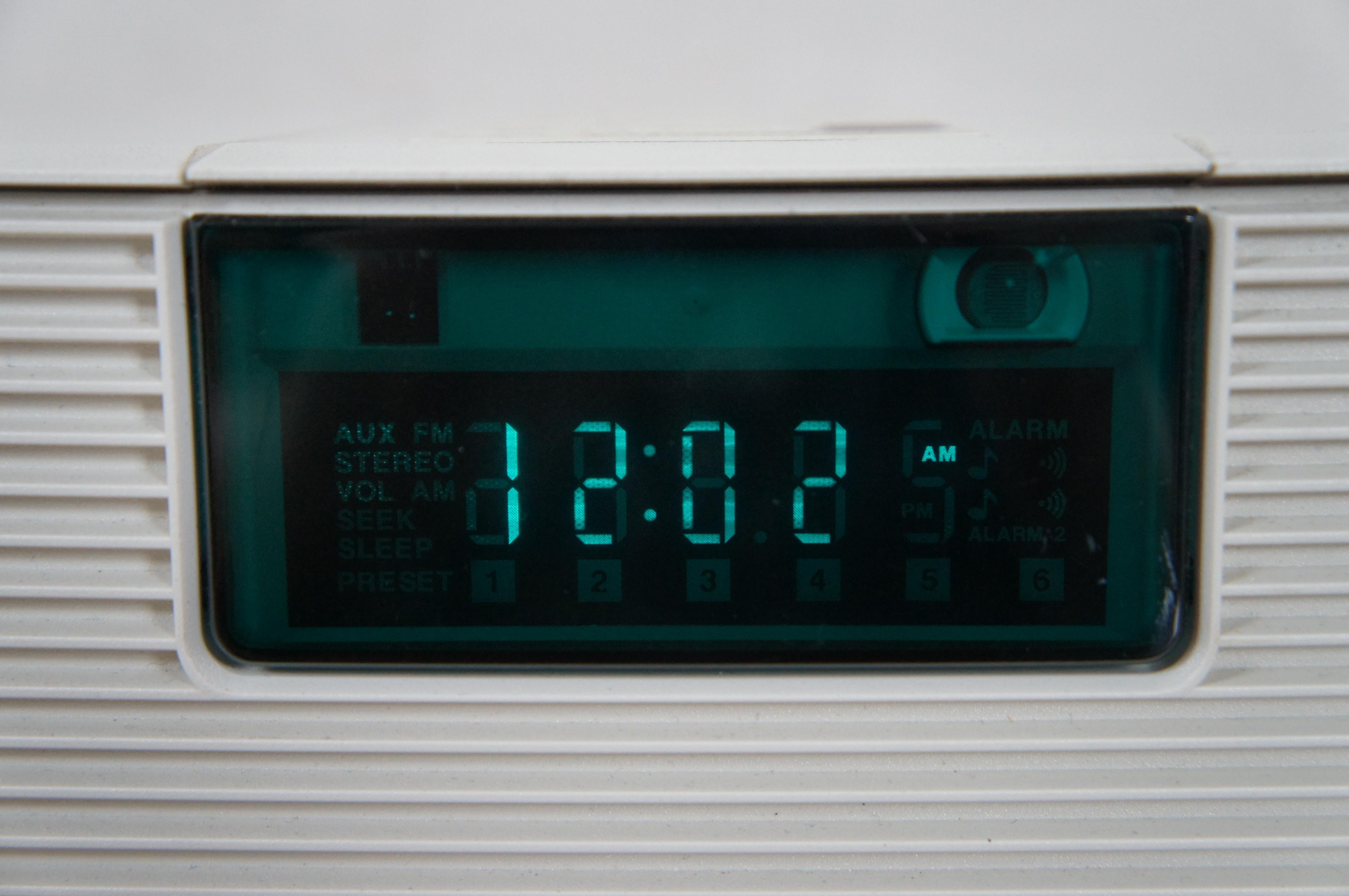 Vintage Bose Wave Radio Alarm Clock Stereo Model AWR1-1W 14