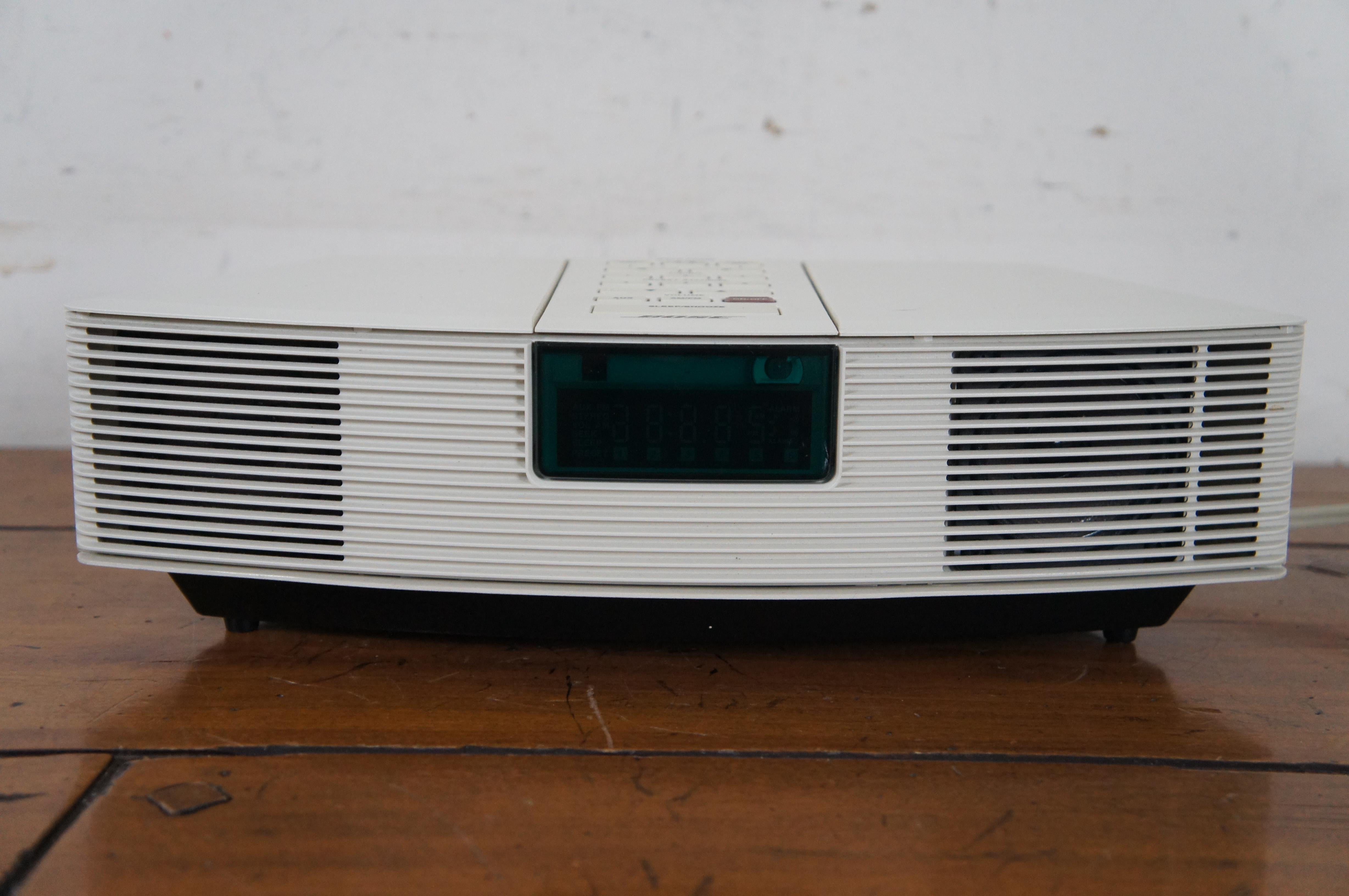 20th Century Vintage Bose Wave Radio Alarm Clock Stereo Model AWR1-1W 14