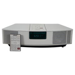Vintage Bose Wave Radio Alarm Clock Stereo Model AWR1-1W 14"