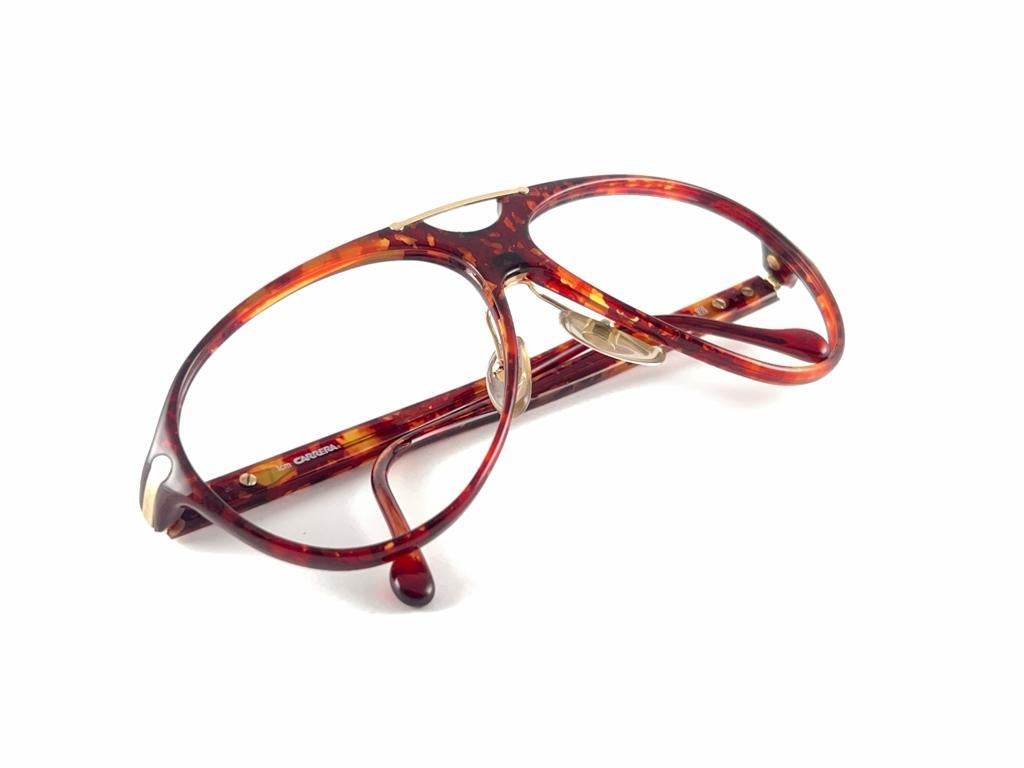 Vintage Boss By Carrera 5169 13 Aviator Marbled Rx Frame 1990'S Made In Austria For Sale 10