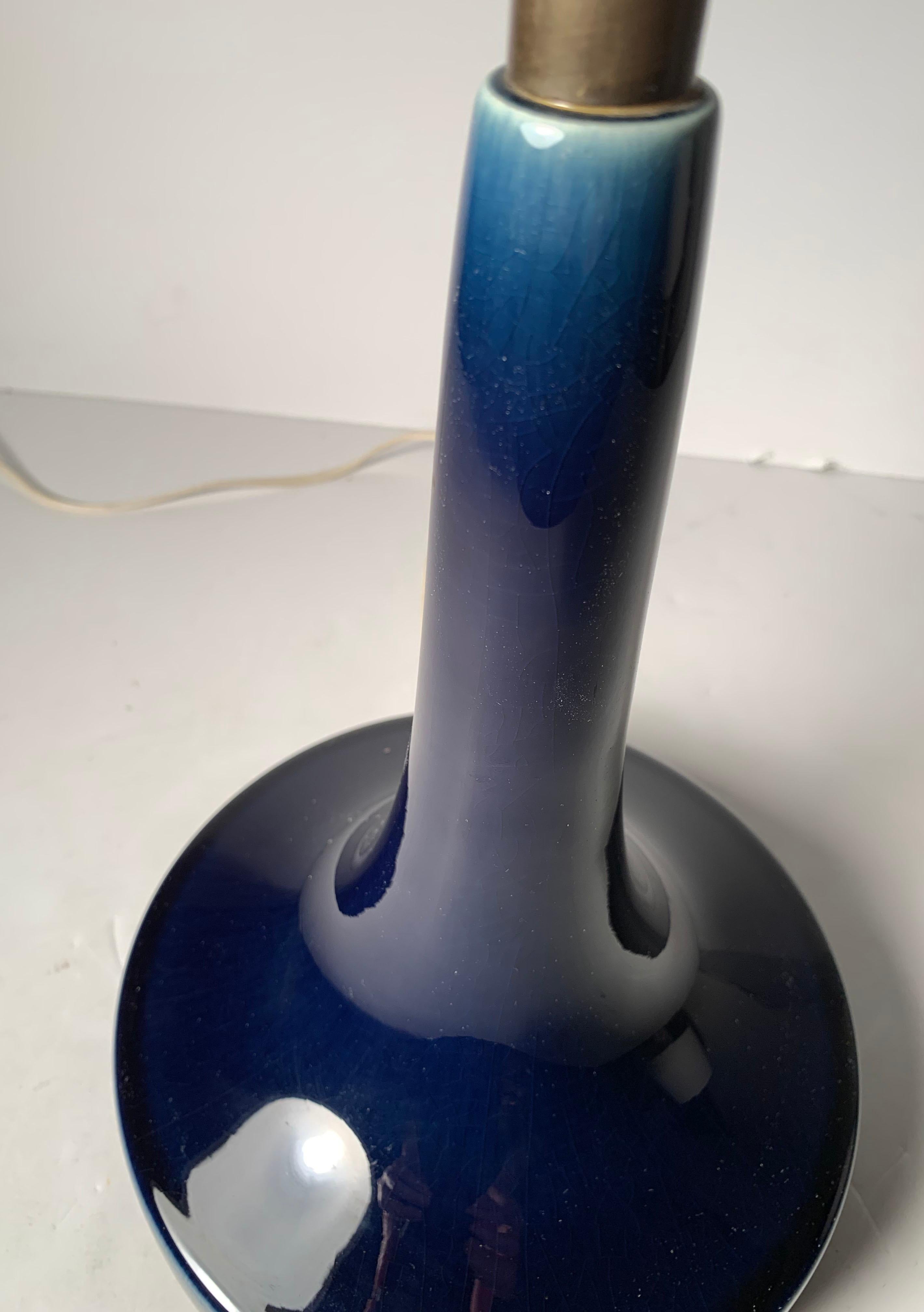 Canadian Vintage Bostlund Ceramic Lamp