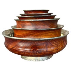 Teak Bowls and Baskets