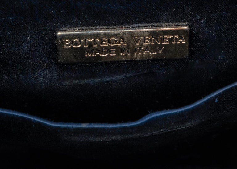 Vintage Bottega Veneta Colorful Ribbon Gold Shell Crossbody Bag at ...
