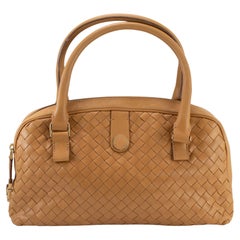 Bottega Veneta Intrecciato Geflecht Neutrals Leder Tote Bag, Vintage