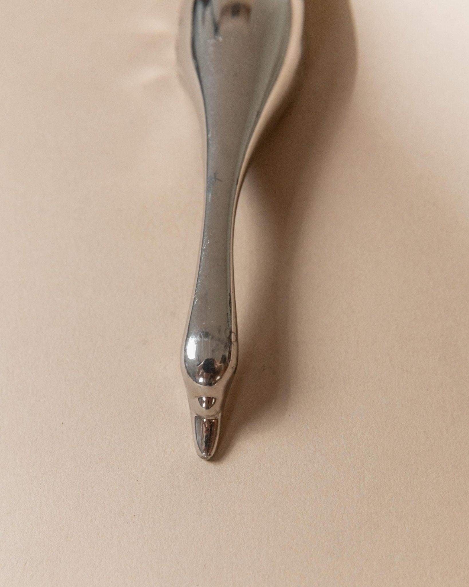 Placcato argento Apribottiglie d'epoca placcato in argento con forma di oca, design Mid Century, anni '60 in vendita