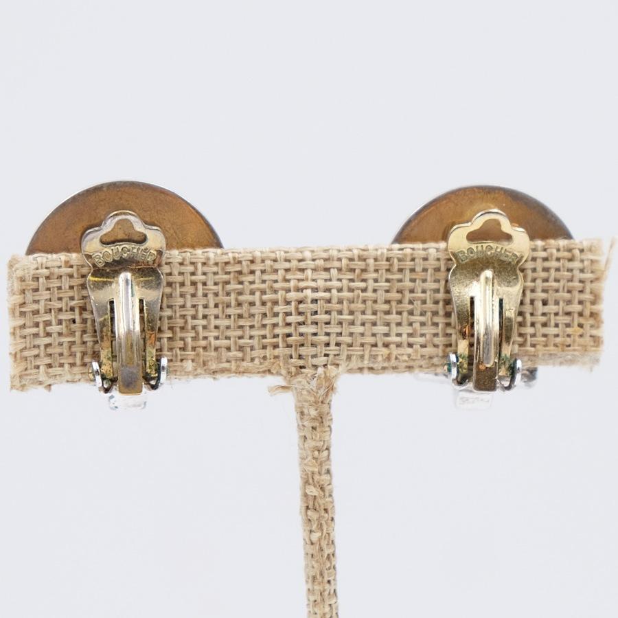 boucher clip earrings