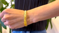 Boucheron-Manschettenknöpfe aus 18 Karat Gelbgold