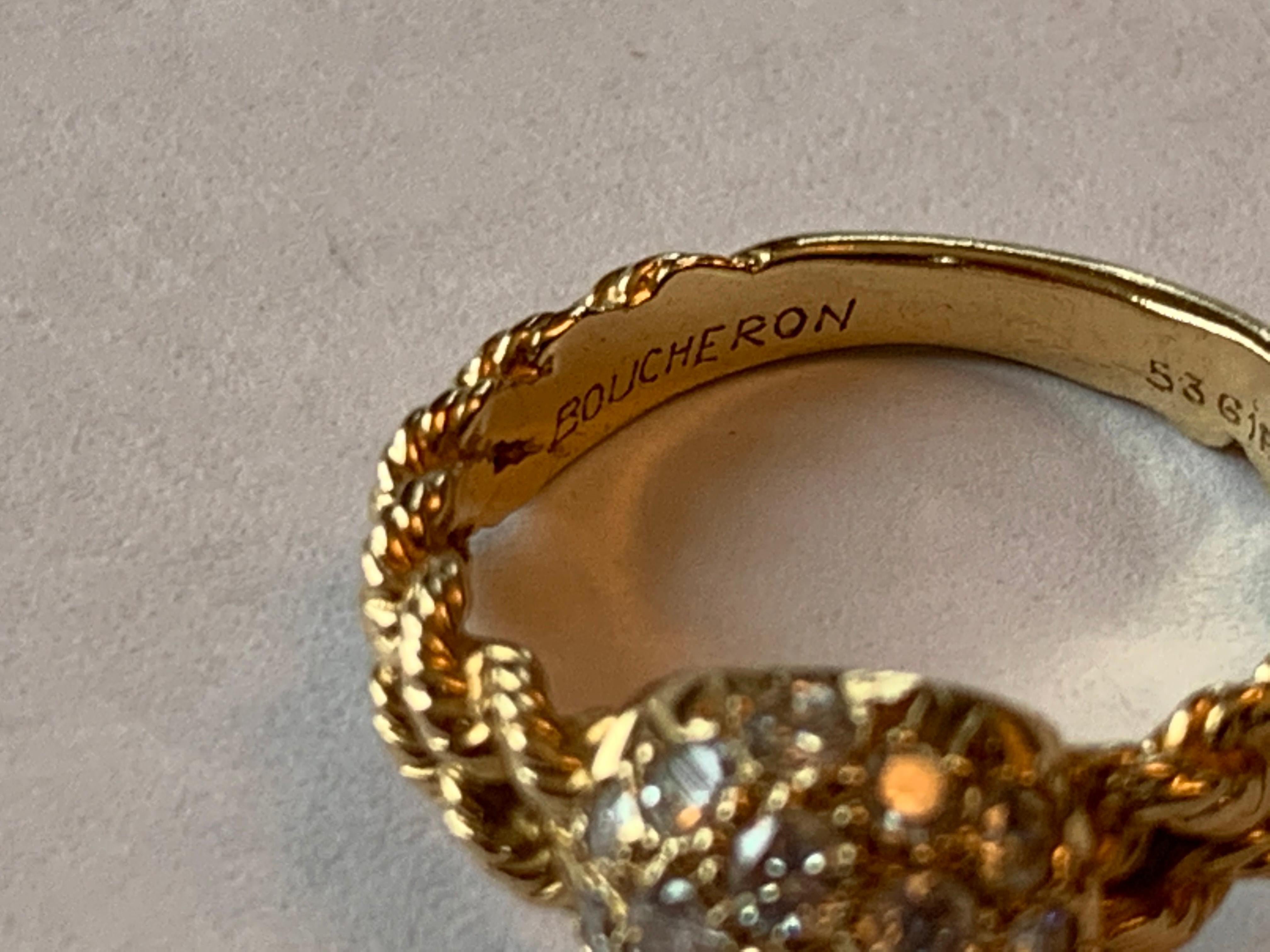 boucheron vintage ring