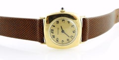 Vintage Boucheron 18K Yellow Gold Hand Winding Ladies Watch