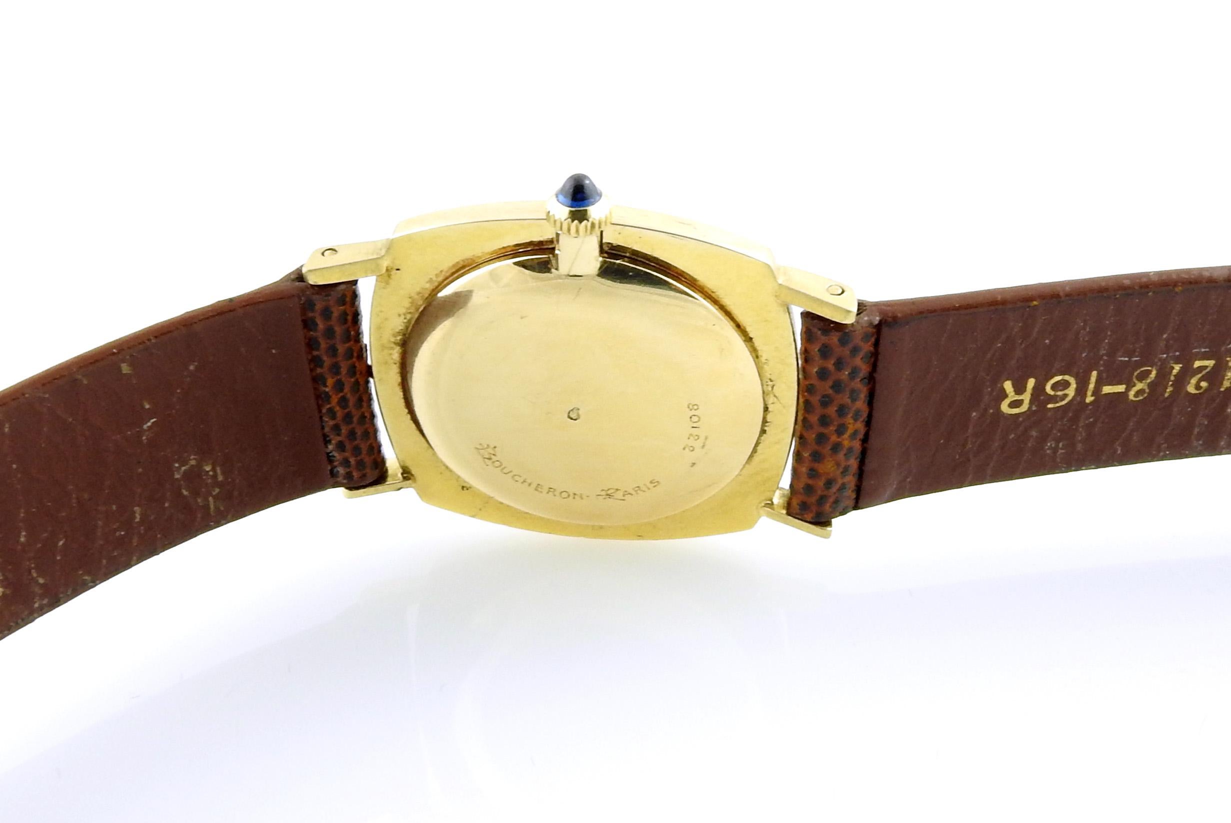 boucheron vintage gold watches