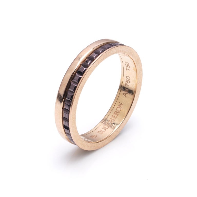 Vintage Boucheron 18kt. Pink Gold 'Quatre Collection' Ladies' Ring For ...