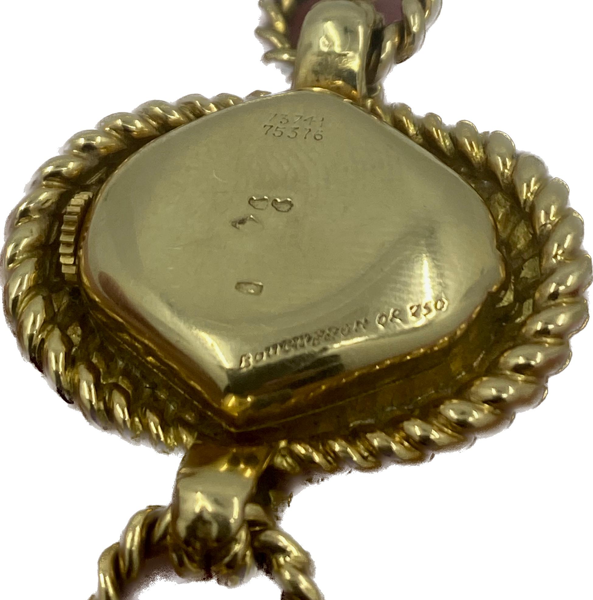boucheron vintage gold watches