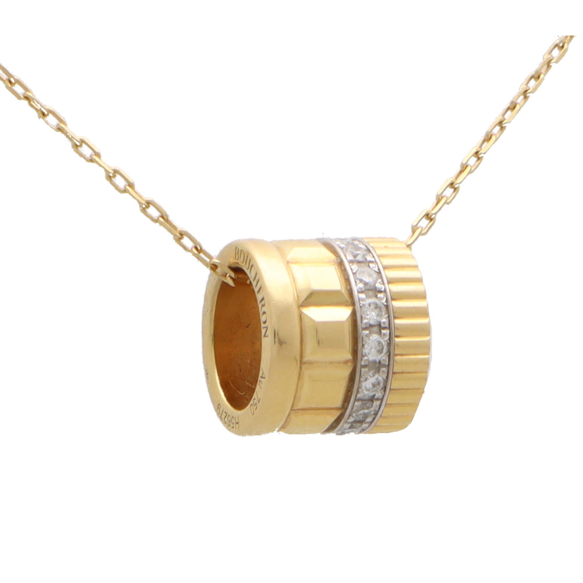 boucheron quatre pendant