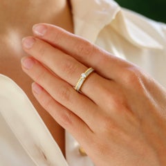 Boucheron 'Quatre Radiant' Diamant Solitär-Ring, Vintage