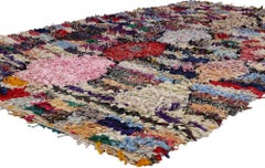 Tapis marocain Rag Boucherouite Boujad, la durabilité rencontre Cozy Nomad
