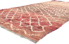 Vintage Boucherouite Moroccan Rag Rug