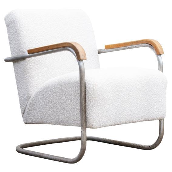 Vintage Boucle Occasional Chair