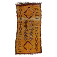 Vintage Boujad Moroccan Rug, Boho Chic Meets Nomadic Charm
