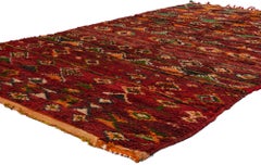Vintage Boujad Moroccan Rug, Cozy Nomad Meets Southwest Bohemian