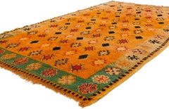 Tapis marocain Boujad, enchantement tribal rencontre le style Boho Chic international