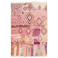 Vintage Boujad Moroccan Wool Rug