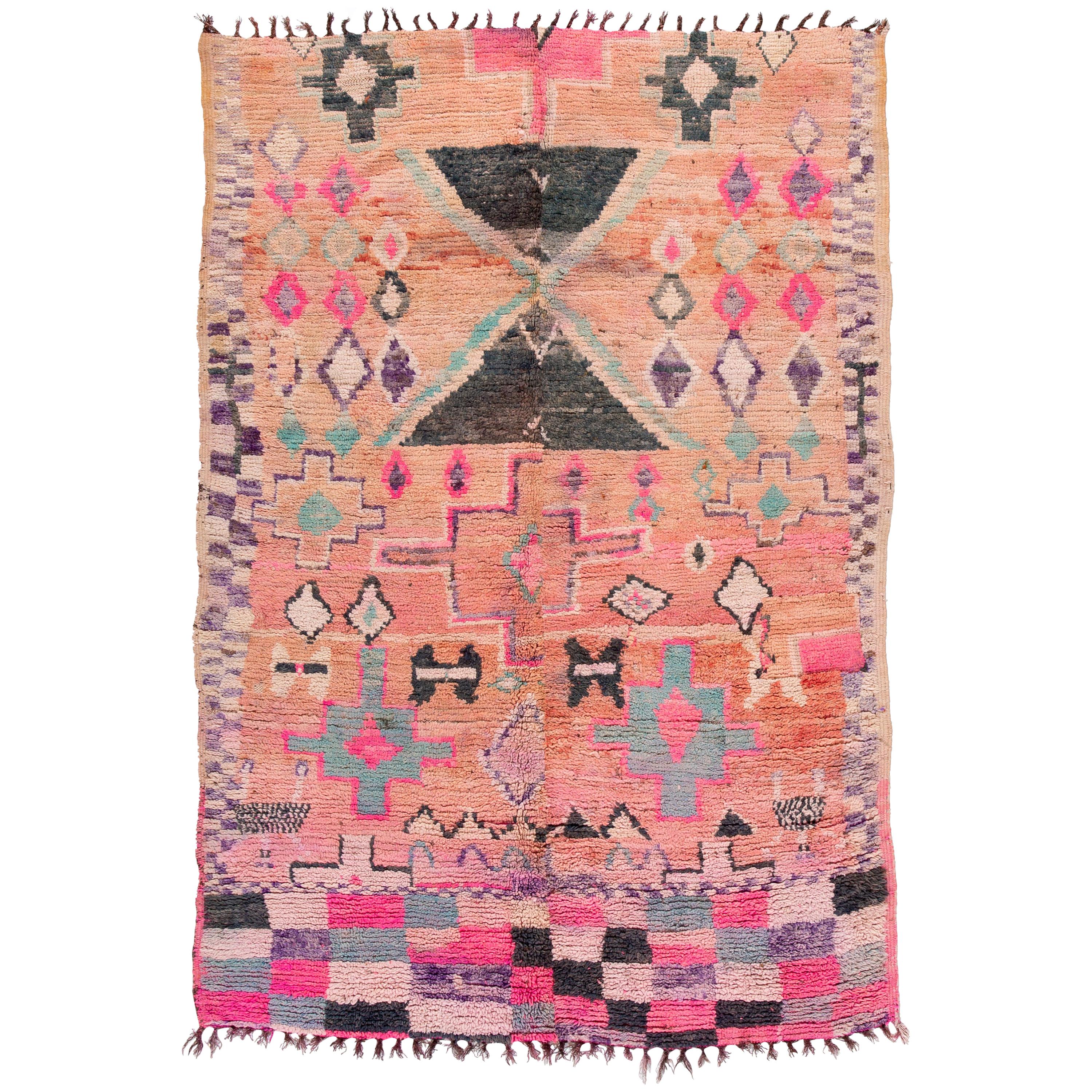 Custom Pillow by Maison Suzanne, Cut from a Vintage Moroccan Wool