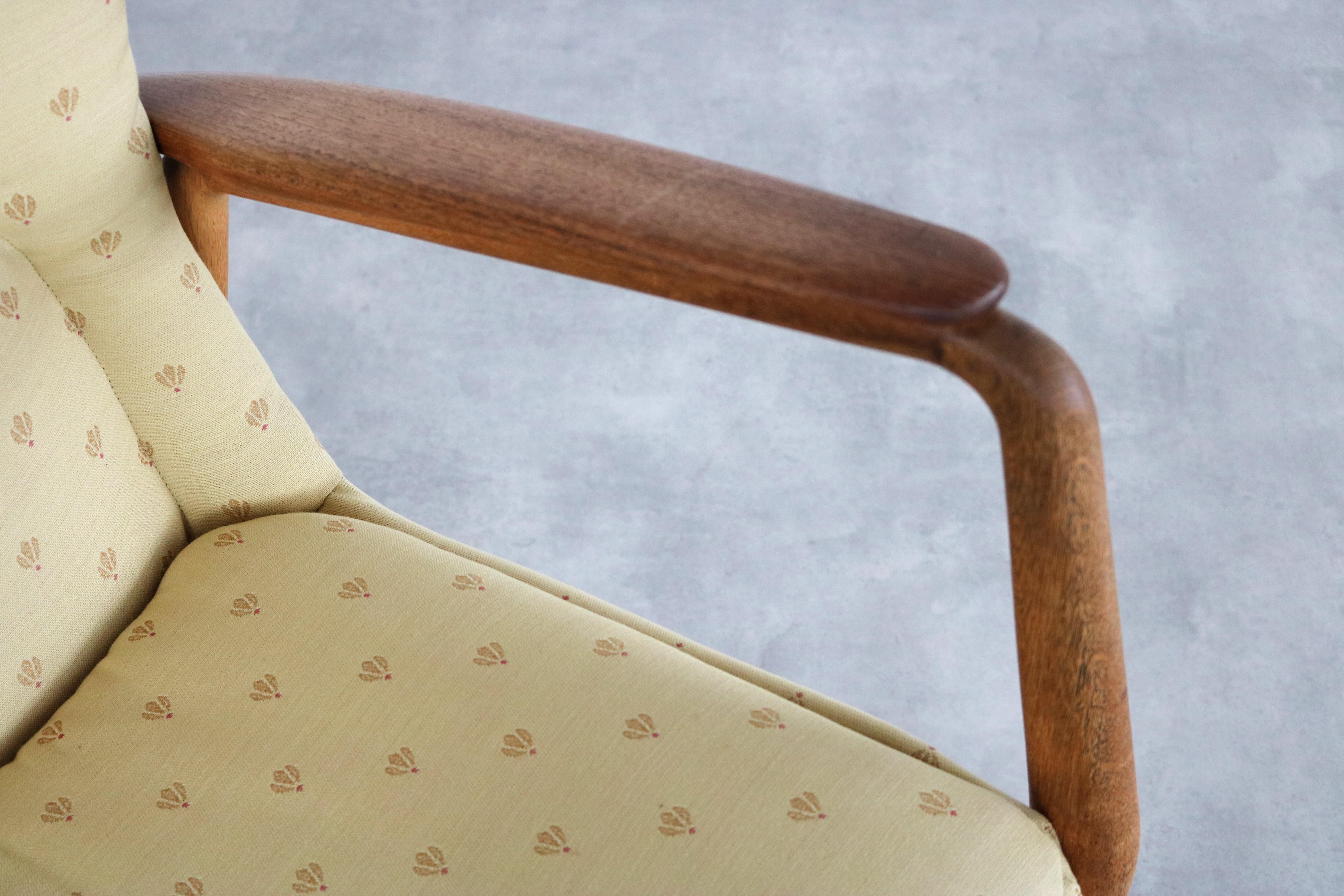 Fabric vintage Bovenkamp armchair  armchair  60's 