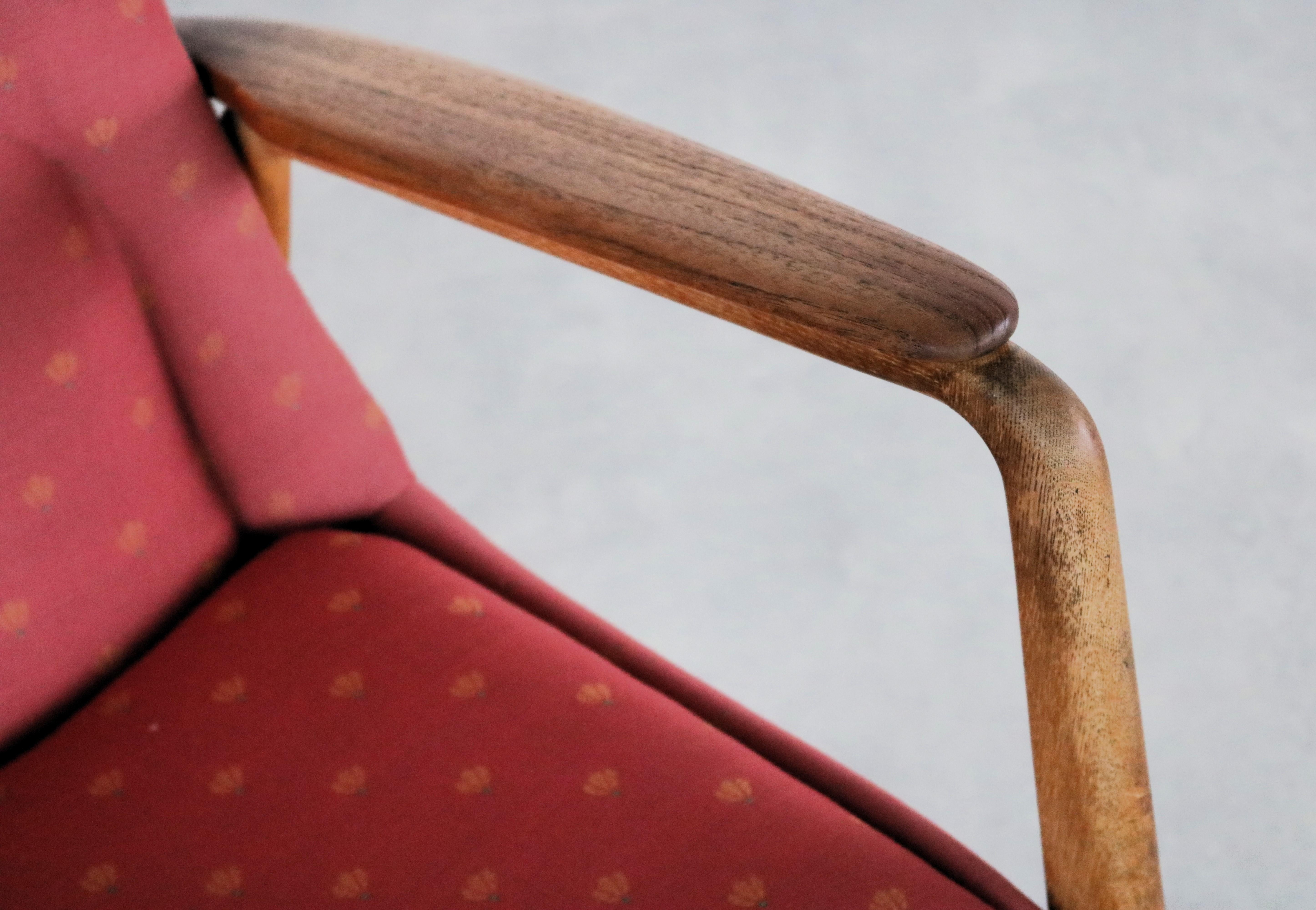 Fabric vintage Bovenkamp armchair  armchair  60's  For Sale