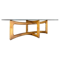 Vintage Bow Tie Coffee Table After Adrian Pearsall