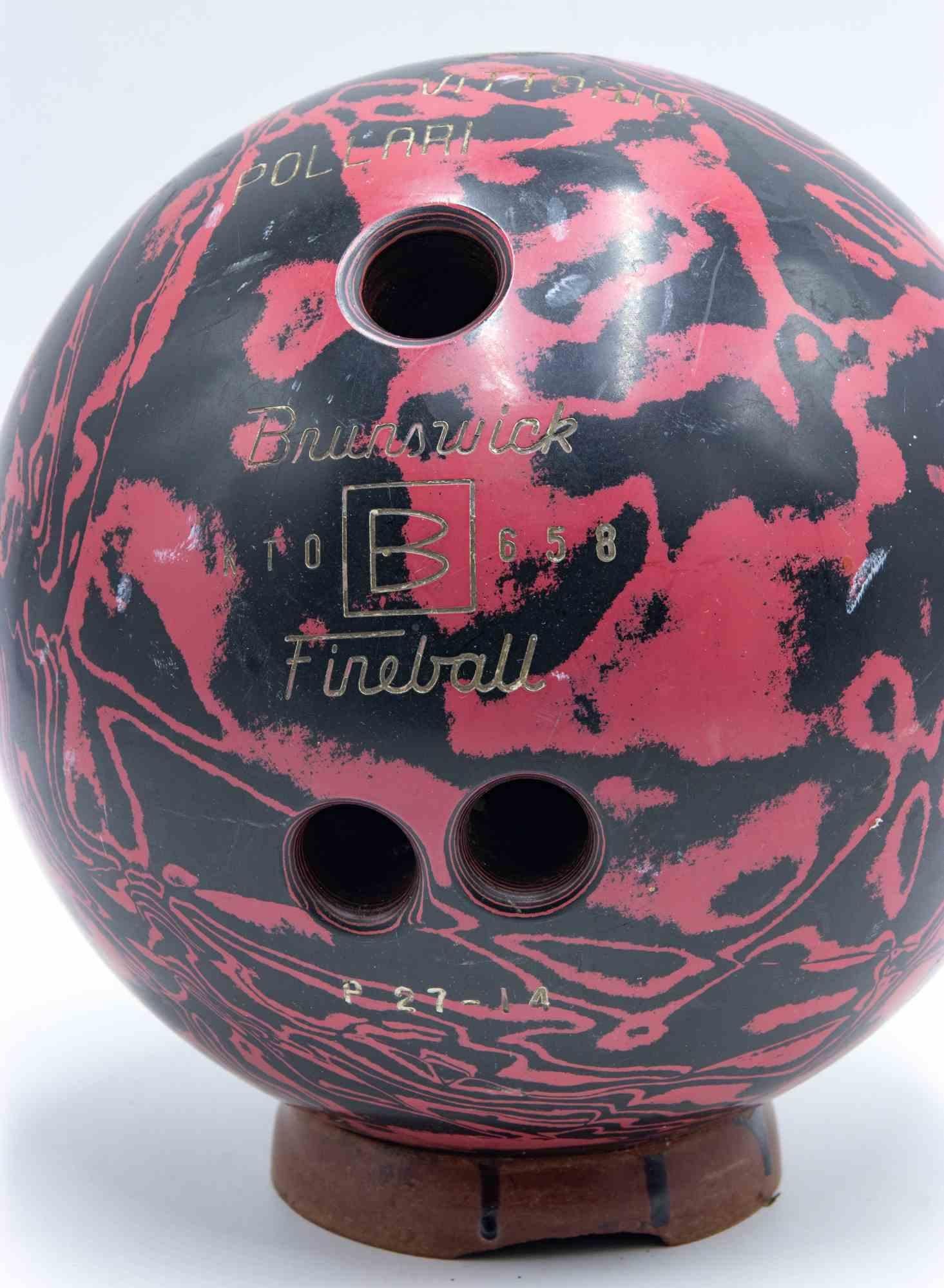 Mid-20th Century Vintage Bowling Ball, 1960s For Sale
