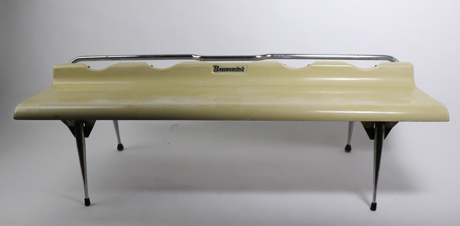chrome bowling ball