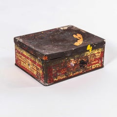 Vintage Box Of Stencil Numbers And Letters